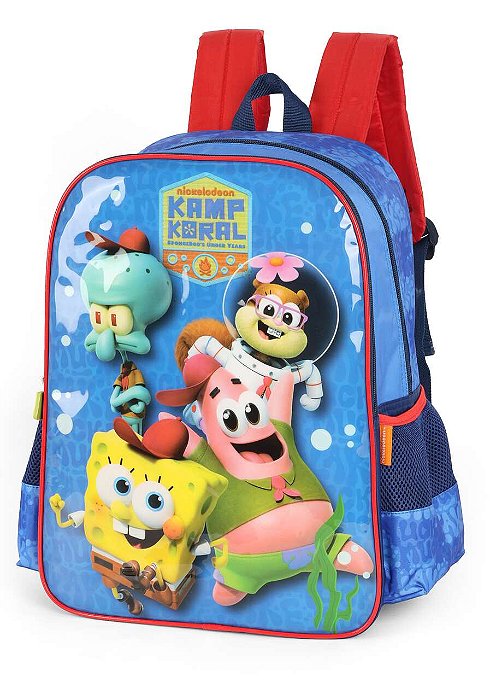 Mochila De Costas Bob Esponja e Amigos Luxcel