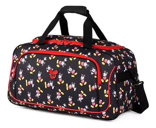 Sacola Mala Viagem Academia Natação Passeio Mickey Mouse