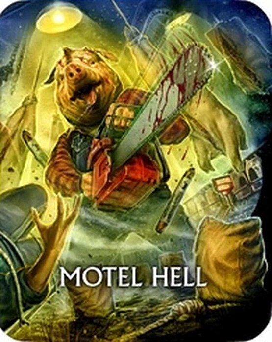 Steelbook Blu Ray Motel Diabólico (Motel Hell) (Sem PT)