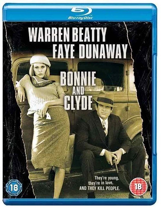 Blu Ray Bonnie e Clyde Uma Rajada de Balas