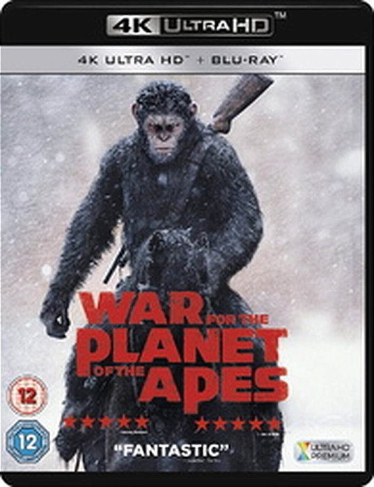 4K UHD Planeta dos Macacos A Guerra (Sem PT)