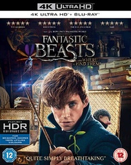 4K UHD Animais Fantásticos e Onde Habitam (Sem PT)