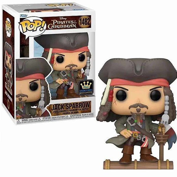 Funko Pop! Movies Piratas do Caribe Jack Sparrow 1482