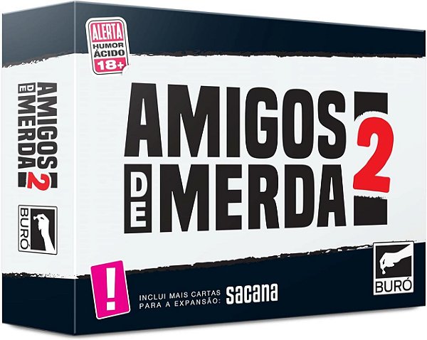 Jogo De Cartas Amigos de Merda 2 - Buró