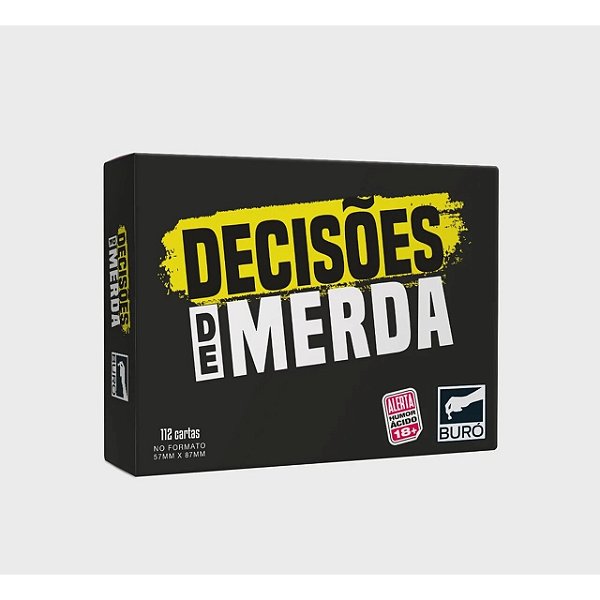 Jogo De Cartas Decisões de Merda - Buró