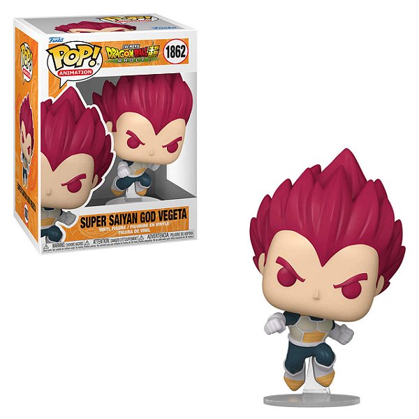 Funko Pop Animation Dragon Ball Super Saiyan God Vegeta 1862