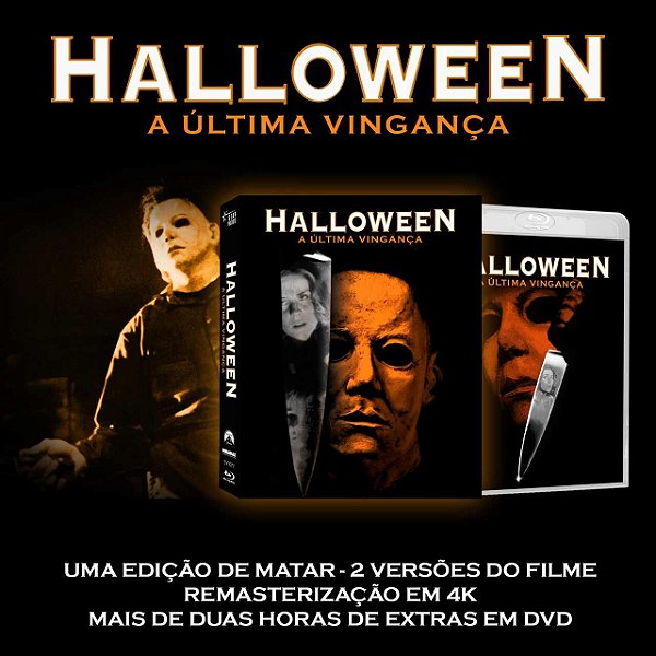 Blu-ray Halloween 6 - A Última Vingança Edição de Colecionador