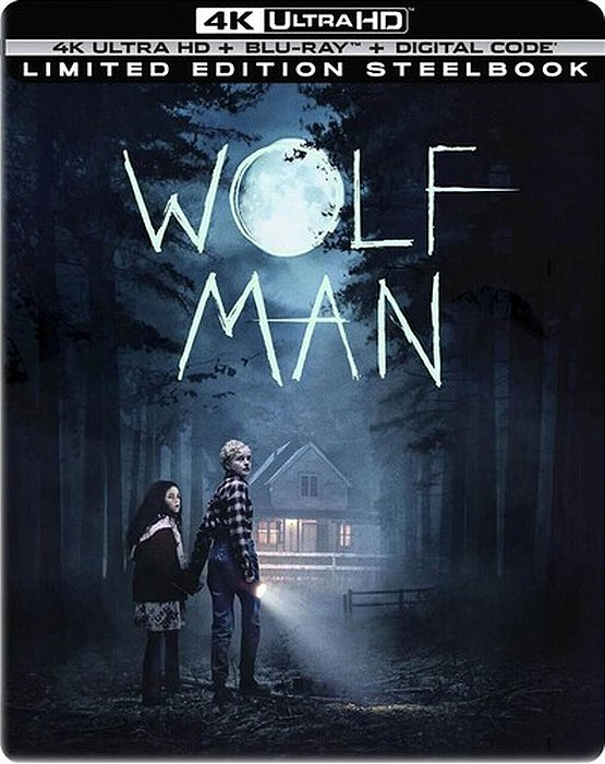 Steelbook 4K UHD + Blu-Ray Lobisomem (Wolf Man) (Sem PT)