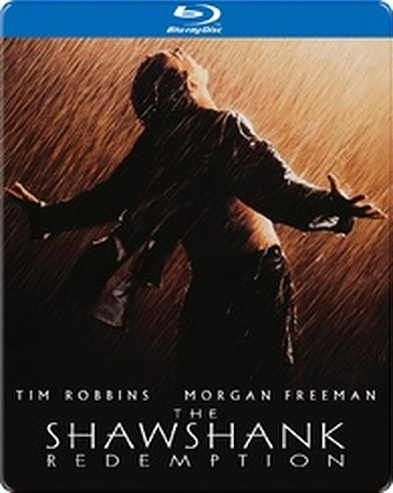 Steelbook Blu-Ray Um Sonho de Liberdade