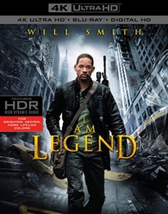 4K UHD Eu Sou a Lenda (I Am Legend)