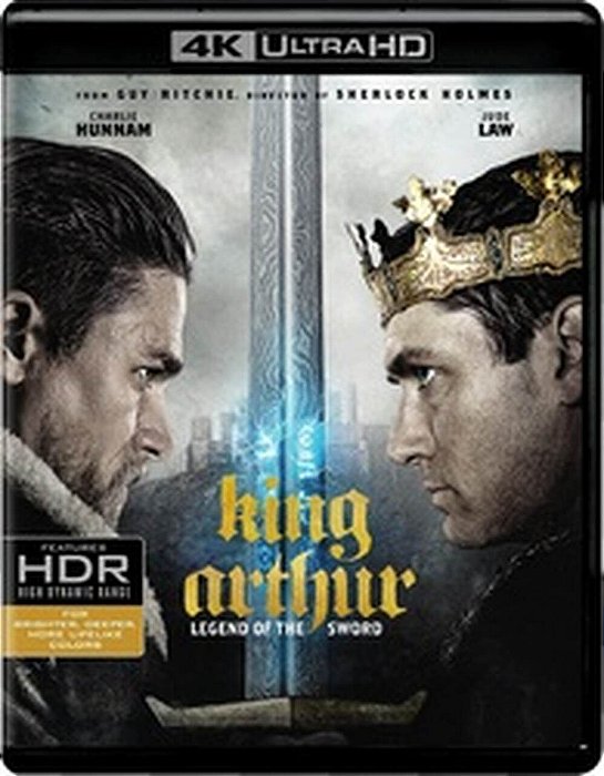 4K UHD Rei Arthur A Lenda da Espada (King Arthur)
