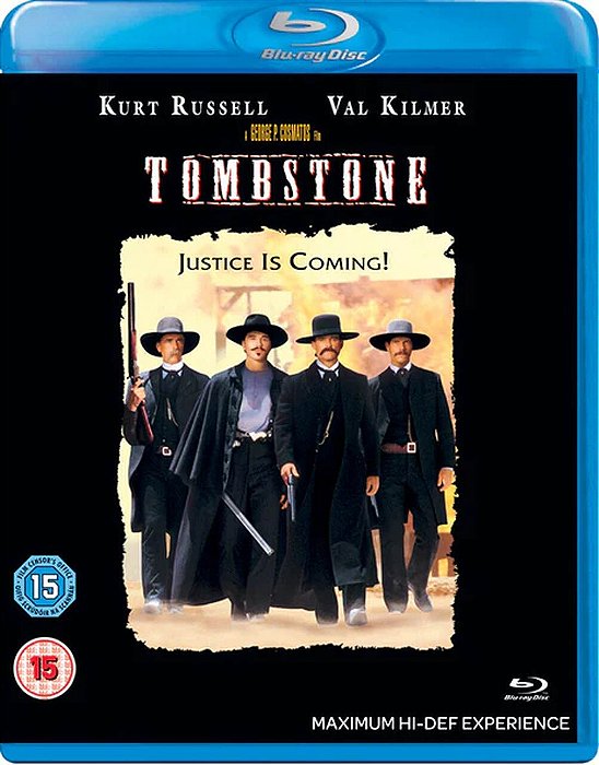 Blu-Ray Tombstone  A Justiça Está Chegando