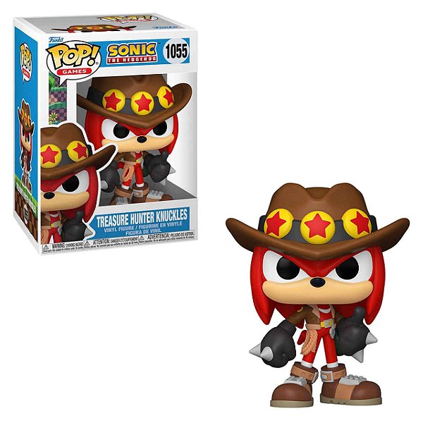 Funko Pop! Game Sonic Hedgehog Treasure Hunter Knuckles 1055