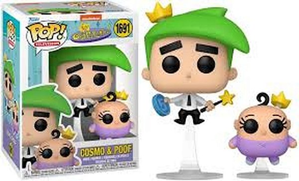 Funko Pop! Television Os Padrinhos Mágicos Cosmo e Poof 1691