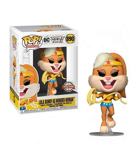 Funko Pop! Looney Tunes Lola Bunny As Wonder Woman 890