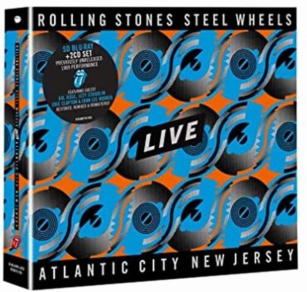 Blu Ray + 2CD The Rolling Stones Steel Wheels Live