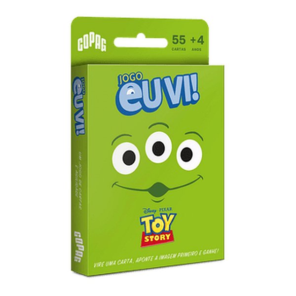 Jogo De Cartas Eu Vi! Aliens Toy Story Disney Copag 34066