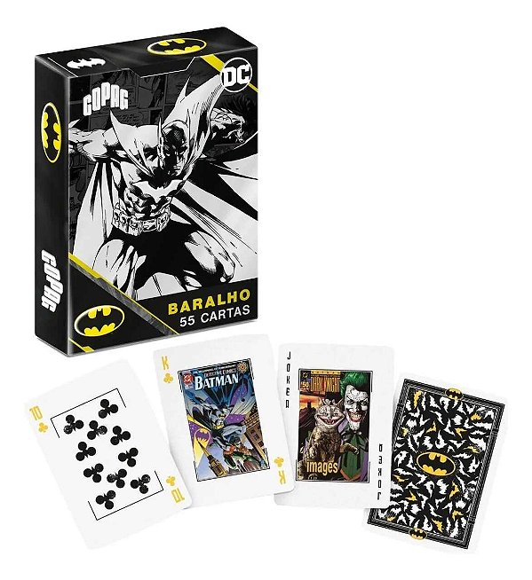 Baralho Jogo De Cartas Batman 85 Anos Copag 34607
