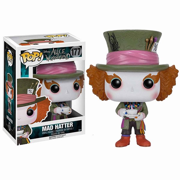 Funko Pop! Disney Alice no Pais da Maravilhas Chapeleiro Maluco 177