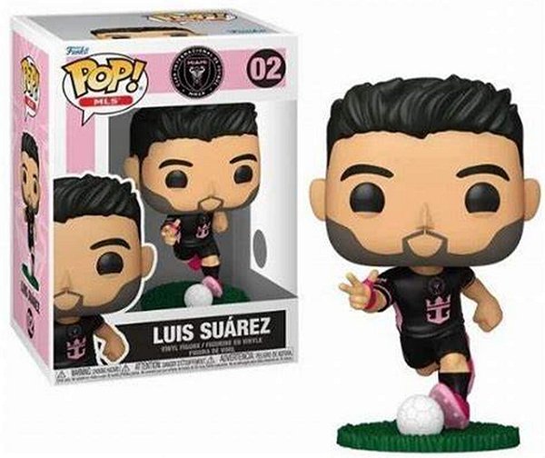Funko Pop! MLS Inter Miami Futebol Luis Suarez 02