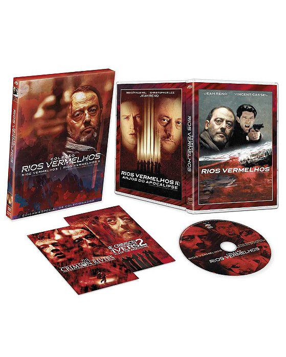 Dvd Coleção Rios Vermelhos 2 Filmes