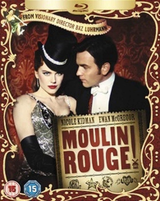 Blu Ray Moulin Rouge Amor em Vermelho