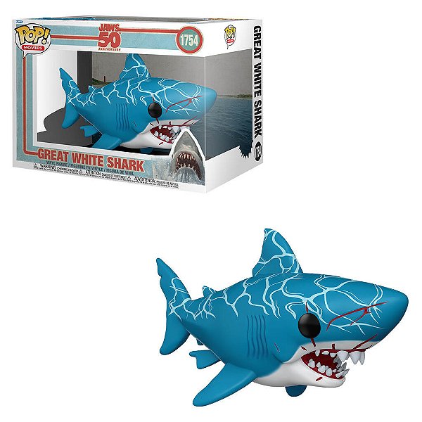 Funko Pop! Movies Jaws Tubarão Great White Shark 1754