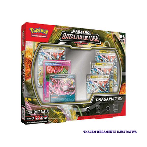 Baralho Deck Batalha de Liga Pokémon Dragapult ex
