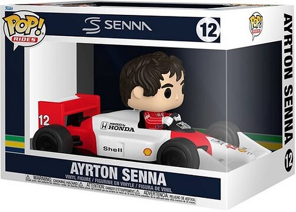 Funko Pop! Rides Deluxe Mclaren Ayrton Senna 12