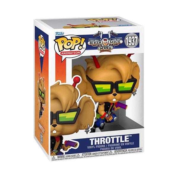Funko Pop! Anime Os Ratos Motoqueiros De Marte Throttle 1937