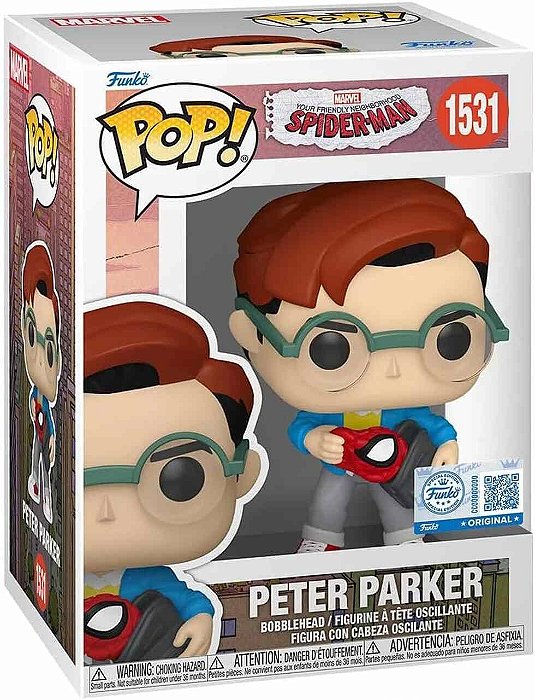 Funko Pop! Marvel Spider Man Peter Parker 1531