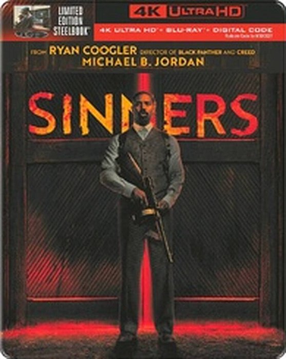 Steelbook 4K UHD Pecadores (Sinners) (Sem PT)
