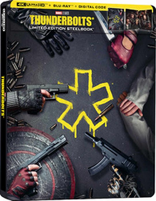 Steelbook 4K UHD Thunderbolts (Sem PT)