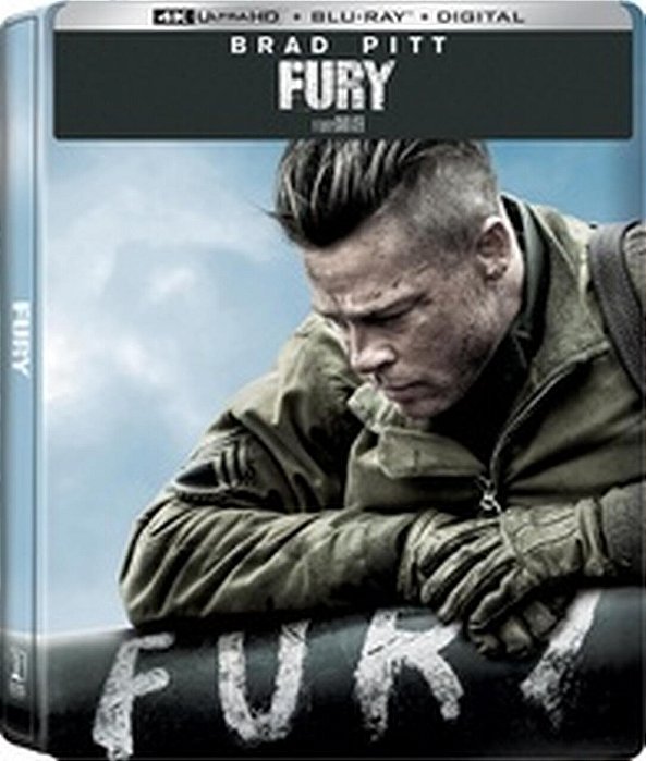 Steelbook 4K UHD Corações de Ferro (Fury)