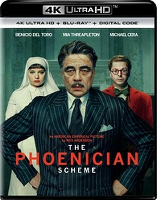 4K UHD O Esquema Fenicio (The Phoenician) (Sem PT)