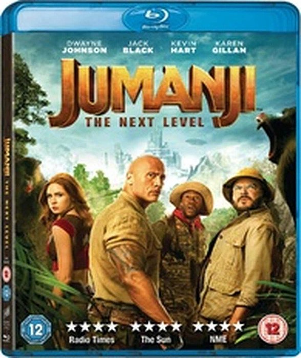 Blu Ray Jumanji Próxima Fase