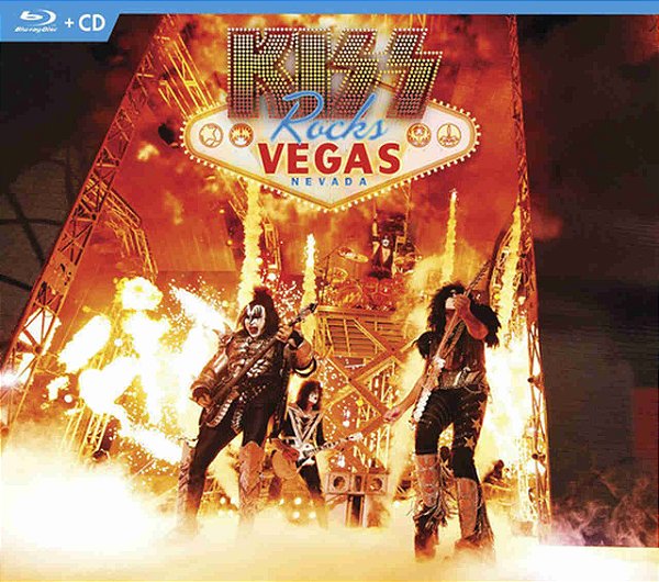 Blu-ray + CD Kiss Rocks Vegas