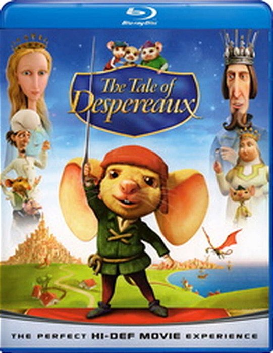 Blu Ray O Corajoso Ratinho Despereaux (Sem PT)