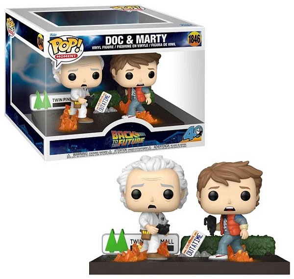 Funko Pop! Moment Back to the Future Doc & Marty 1846