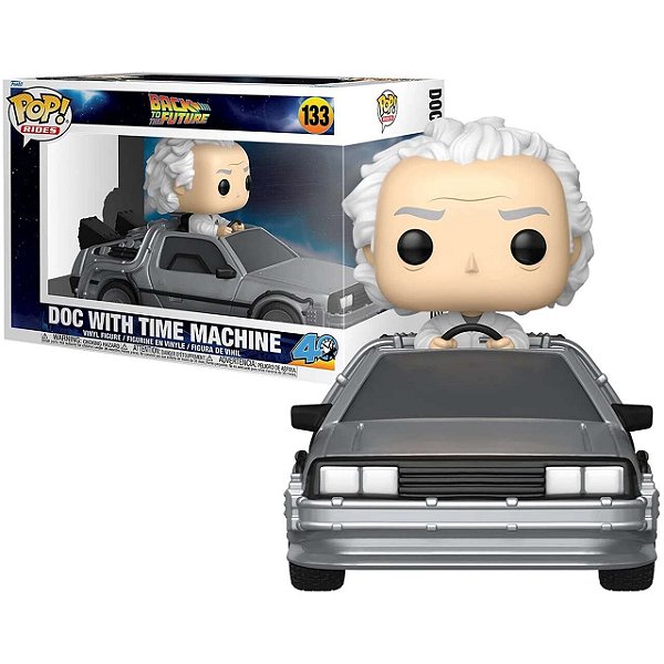 Funko Pop! Rides Back to the Future Doc with the Machine 133