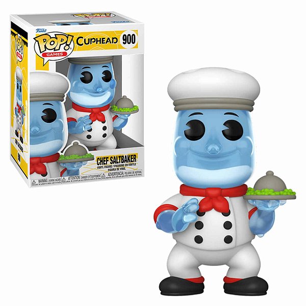Funko Pop! Games Cuphead Chef Saltbaker 900