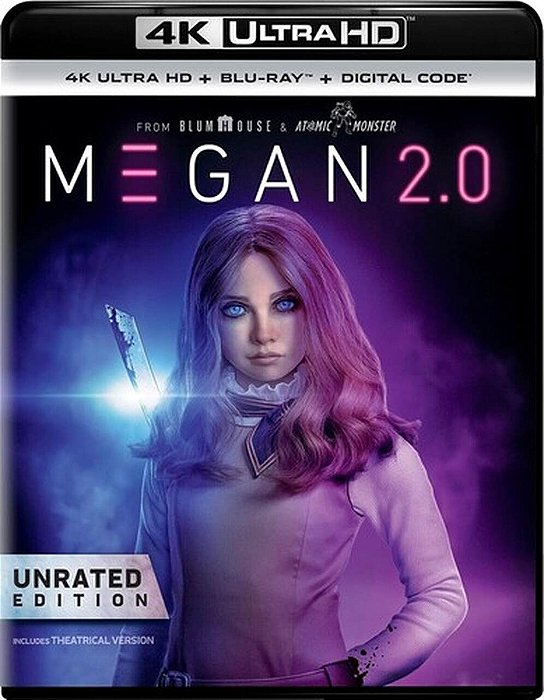 4K UHD + Blu-Ray M3GAN 2.0 (Megan 2.0) (Sem PT) entrega a partir de 25/10/25
