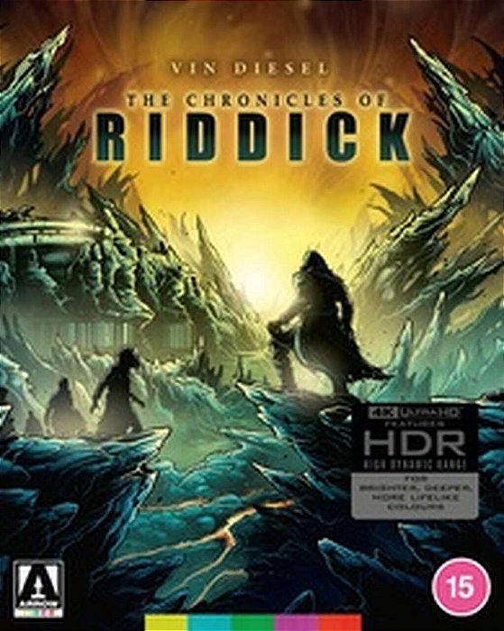 Blu-ray As Cronicas de Riddick Limited Edition (Sem PT)