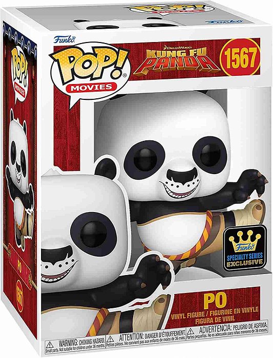 Funko Pop! Movies Kung Fu Panda Po 1567