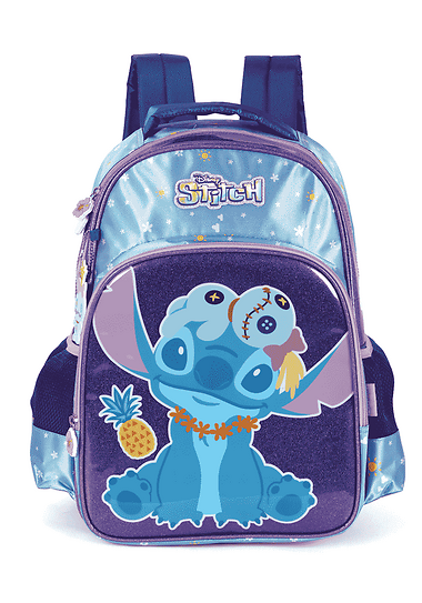 Mochila De Costas Stitch Violeta Luxcel