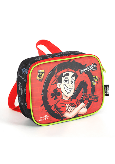 Lancheira Térmica Escolar Enaldinho Vermelha