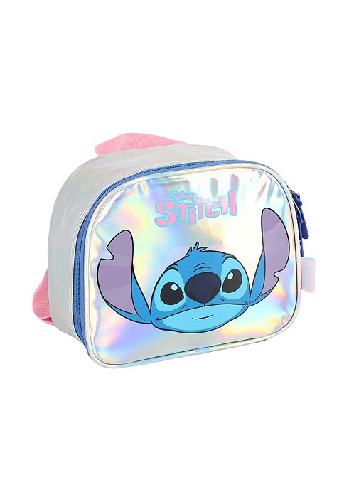 Lancheira Térmica Escolar Stitch Holográfica Luxcel