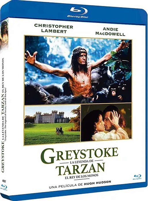 Blu-ray Greystoke A Lenda de Tarzan O Rei da Selva
