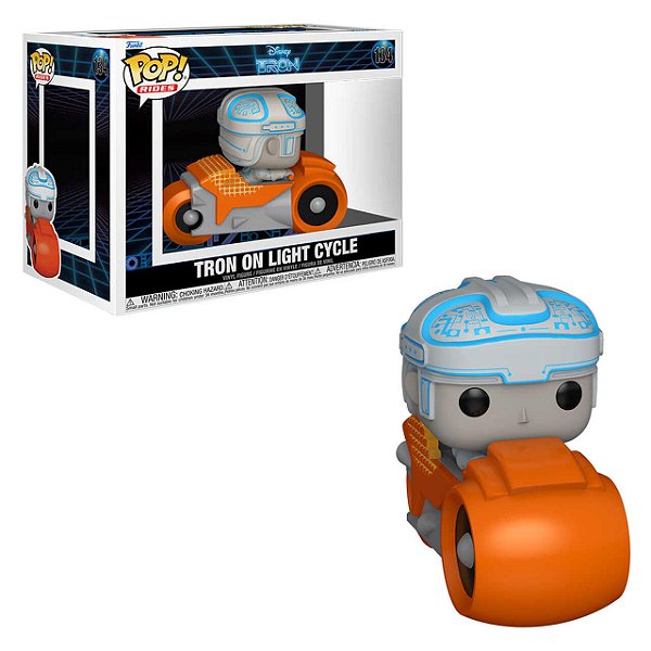 Funko Pop! Rides Disney Tron On Light Cycle 134