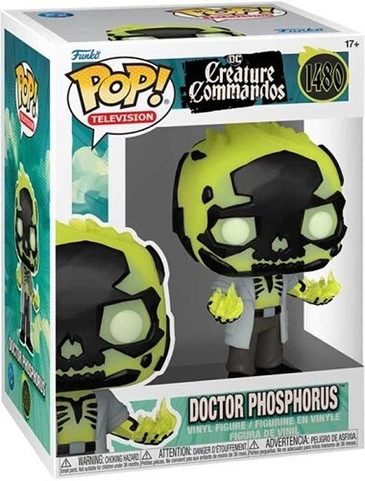 Funko Pop! Tv Creature Commandos Doctor Phosphorus 1480